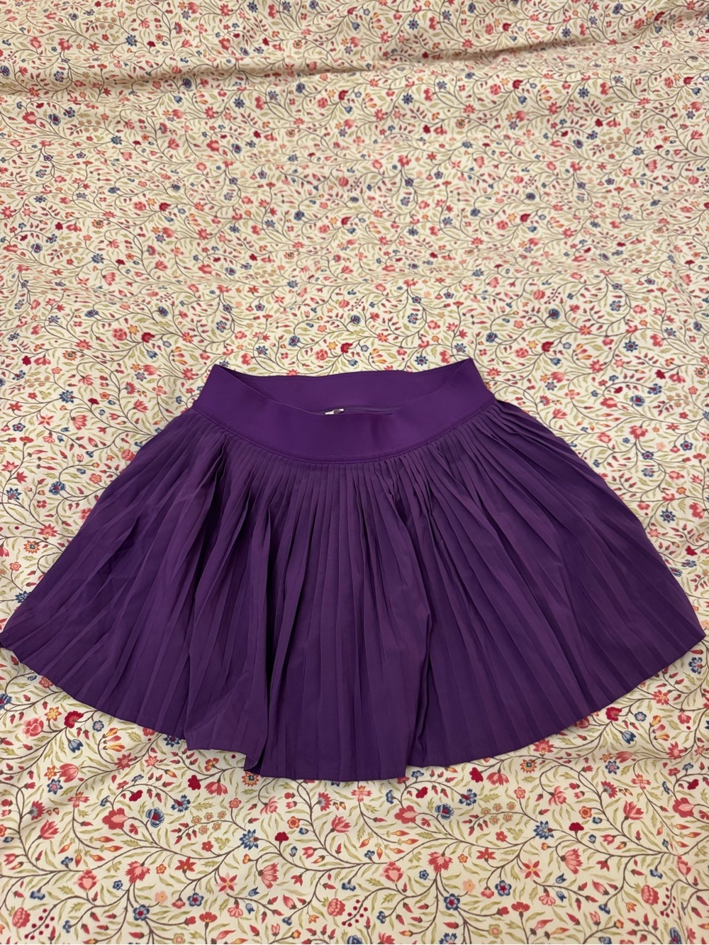 lululemon athletica Purple Pleated Skater Skirt